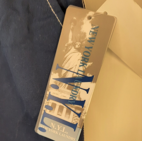 NWT! New York Laundry Mens Swim Trunks size PL - Picture 5 of 8